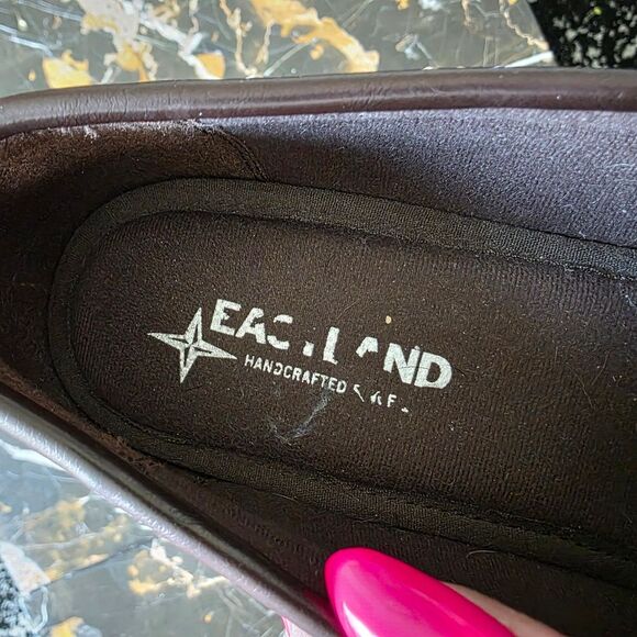 Eastland Women's Holly Penny Loafer Brown Synthetic Upper Sz 9M Y2K Preppy - Picture 10 of 12